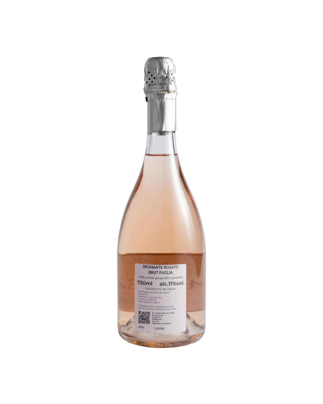 Vino Rosato Spumante Brut Puglia IGP