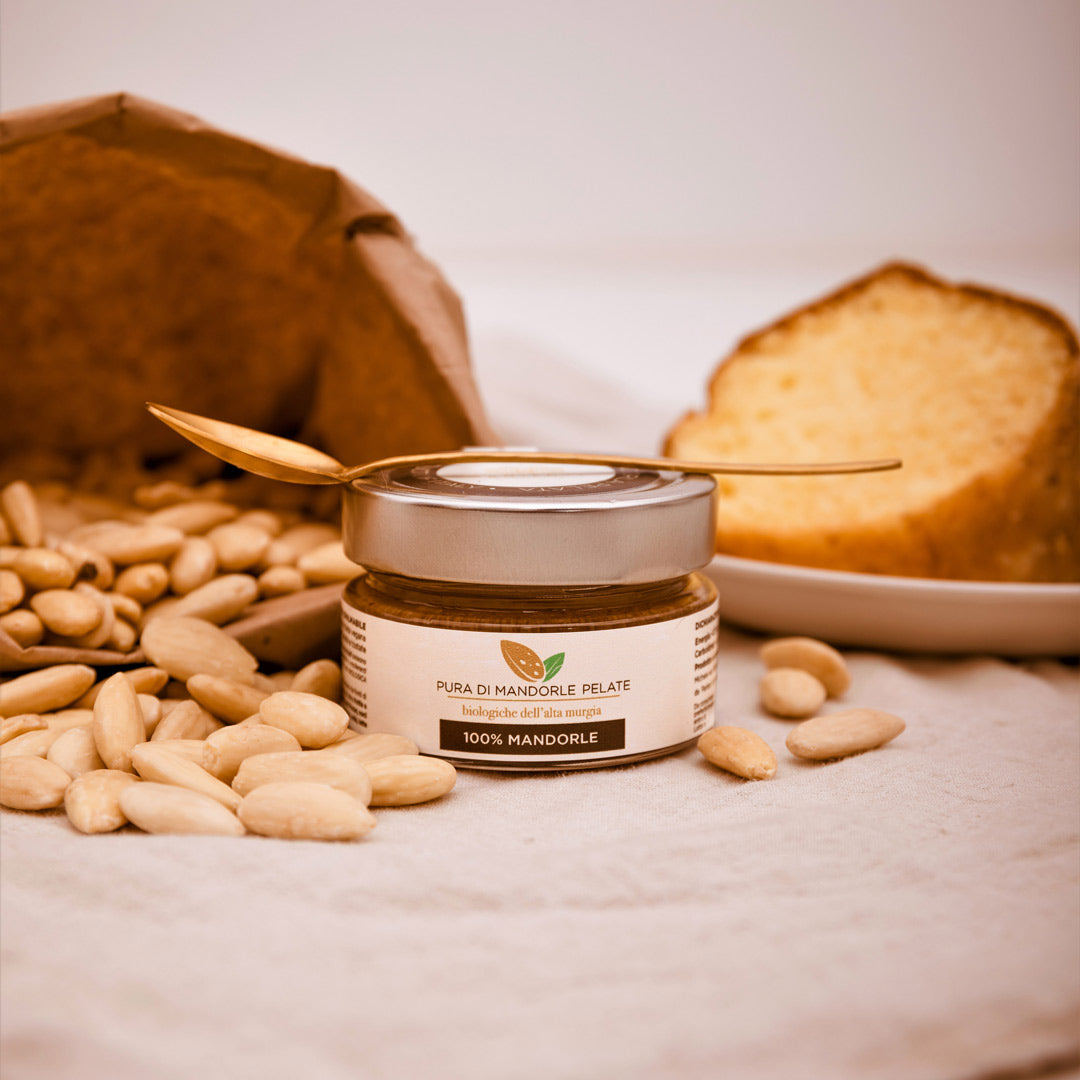 Crema spalmabile Pura di Mandorle Pelate 100gr